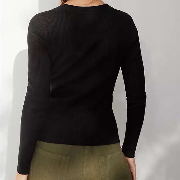 NWOT Anthro Maeve Thea Ribbed Sweater - Picture 4 of 8